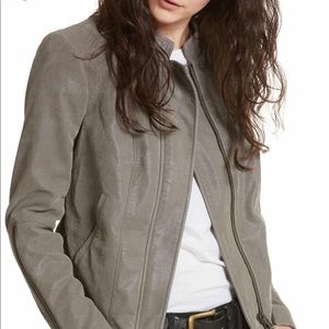 Free People Faux Leather Jacket